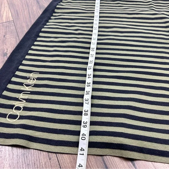Calvin Klein X-LARGE Striped Short Sleeve Shift Dress - Picture 5 of 10